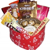 Valentines Chocolate -heart box