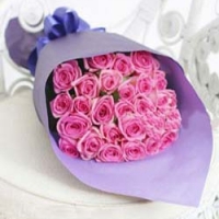 24 pink bouquet