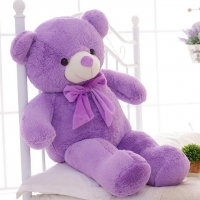 4 ft lavender teddy bear