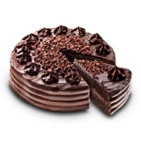 Ultimate Chocolate Cake by red ribbon