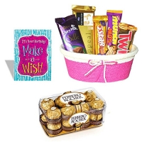 Ferrero Birthday Chocolate Basket