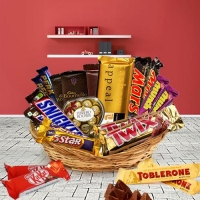 Awesome Basket of Assorted Chocolates(20 items)