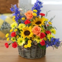 Flowers basket-2